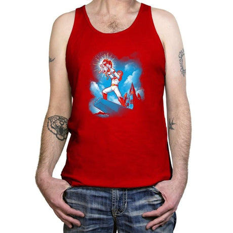 The GoLion King Exclusive - Tanktop Tanktop RIPT Apparel X-Small / Red