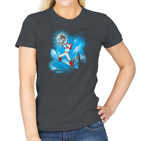 The GoLion King Exclusive - Womens T-Shirts RIPT Apparel Small / Charcoal