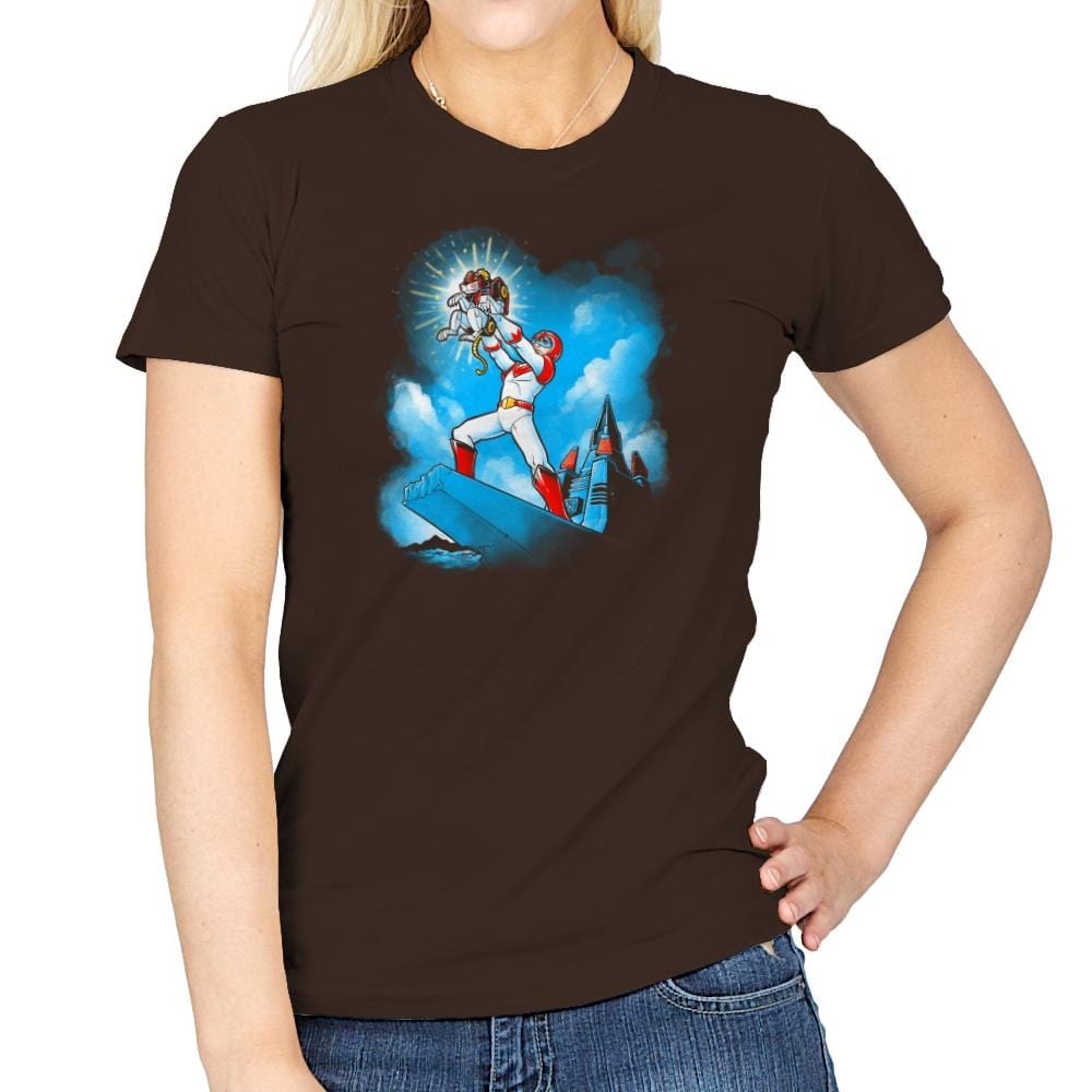 The GoLion King Exclusive - Womens T-Shirts RIPT Apparel Small / Dark Chocolate
