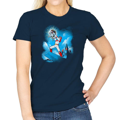 The GoLion King Exclusive - Womens T-Shirts RIPT Apparel Small / Navy