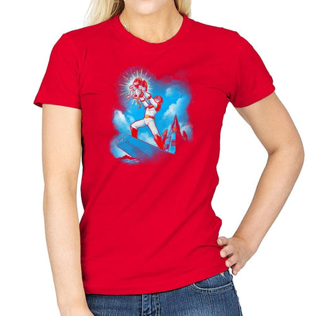 The GoLion King Exclusive - Womens T-Shirts RIPT Apparel Small / Red