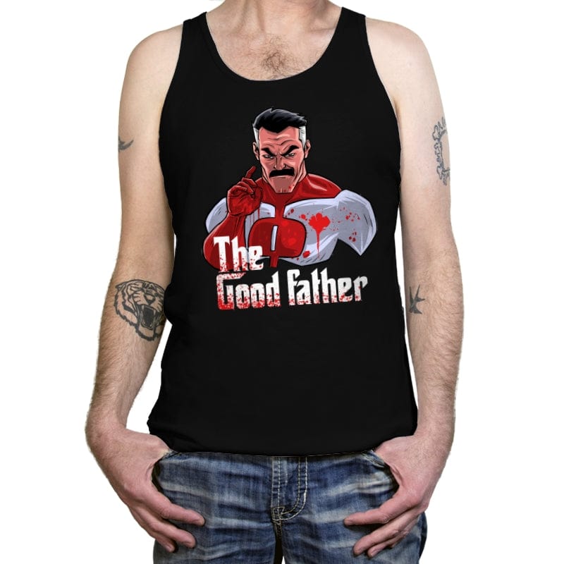 The Good Father - Tanktop Tanktop RIPT Apparel X-Small / Black