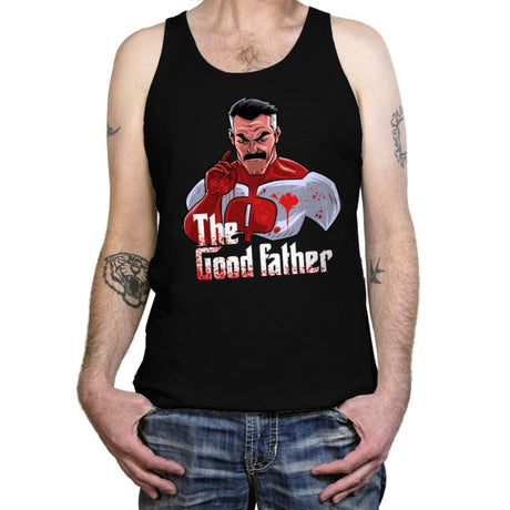 The Good Father - Tanktop Tanktop RIPT Apparel X-Small / Black