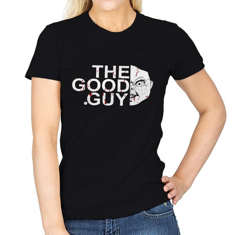 The Good Guy - Womens T-Shirts RIPT Apparel Small / Black