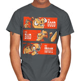 The Good The Bad And The Idiot - Mens T-Shirts RIPT Apparel Small / Charcoal