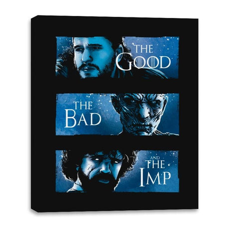 The Good, The Bad and The Imp - Canvas Wraps Canvas Wraps RIPT Apparel