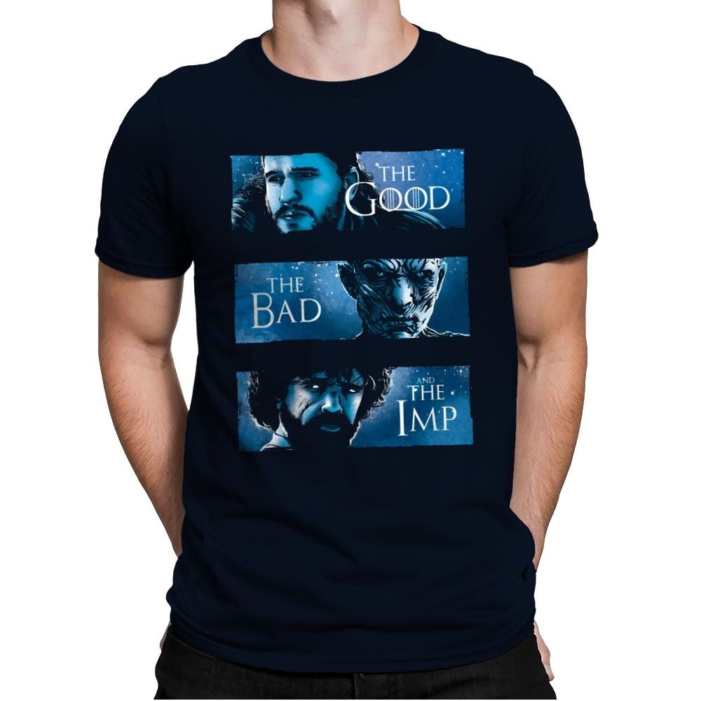 The Good, The Bad and The Imp - Mens Premium T-Shirts RIPT Apparel Small / Midnight Navy