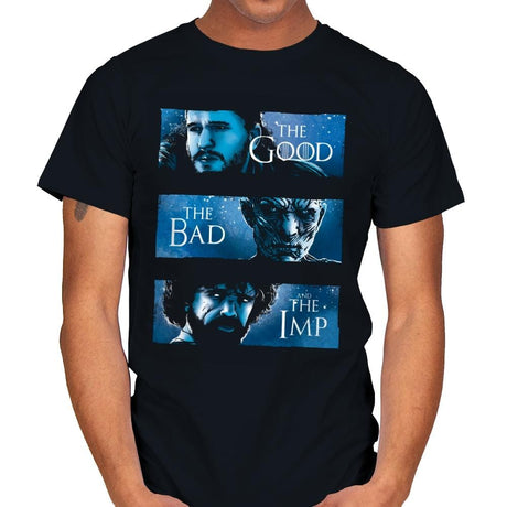 The Good, The Bad and The Imp - Mens T-Shirts RIPT Apparel Small / Black