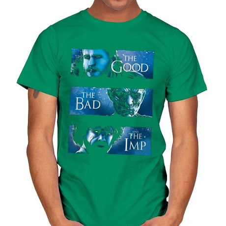 The Good, The Bad and The Imp - Mens T-Shirts RIPT Apparel Small / Kelly Green