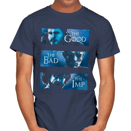 The Good, The Bad and The Imp - Mens T-Shirts RIPT Apparel Small / Navy