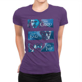 The Good, The Bad and The Imp - Womens Premium T-Shirts RIPT Apparel Small / Purple Rush
