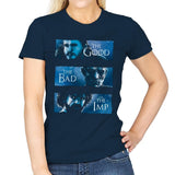 The Good, The Bad and The Imp - Womens T-Shirts RIPT Apparel Small / Navy