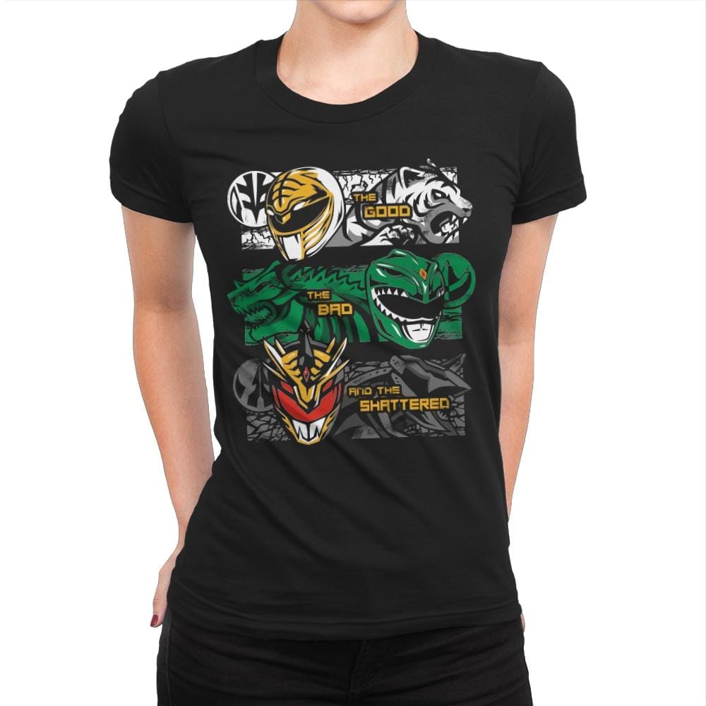 The Good, The Bad And The Shattered - Anytime - Womens Premium T-Shirts RIPT Apparel Small / Black