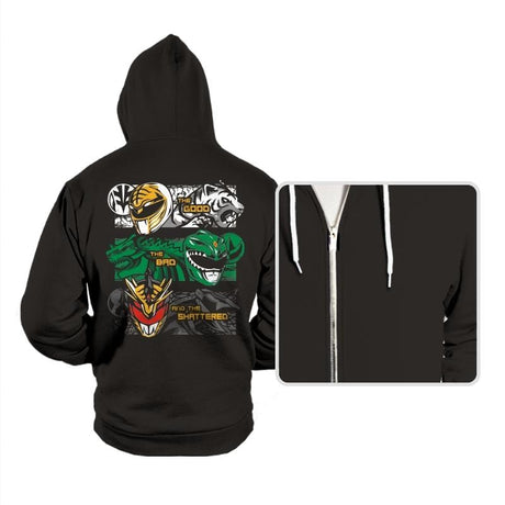 The Good, The Bad And The Shattered - Hoodies Hoodies RIPT Apparel Small / Black