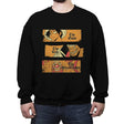 The Good, The Bad and The Star Clown - Crew Neck Sweatshirt Crew Neck Sweatshirt RIPT Apparel Small / Black