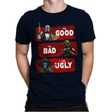 The Good, The Bad, The Ugly - Mens Premium T-Shirts RIPT Apparel Small / Midnight Navy