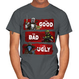 The Good, The Bad, The Ugly - Mens T-Shirts RIPT Apparel Small / Charcoal