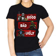 The Good, The Bad, The Ugly - Womens T-Shirts RIPT Apparel Small / Black