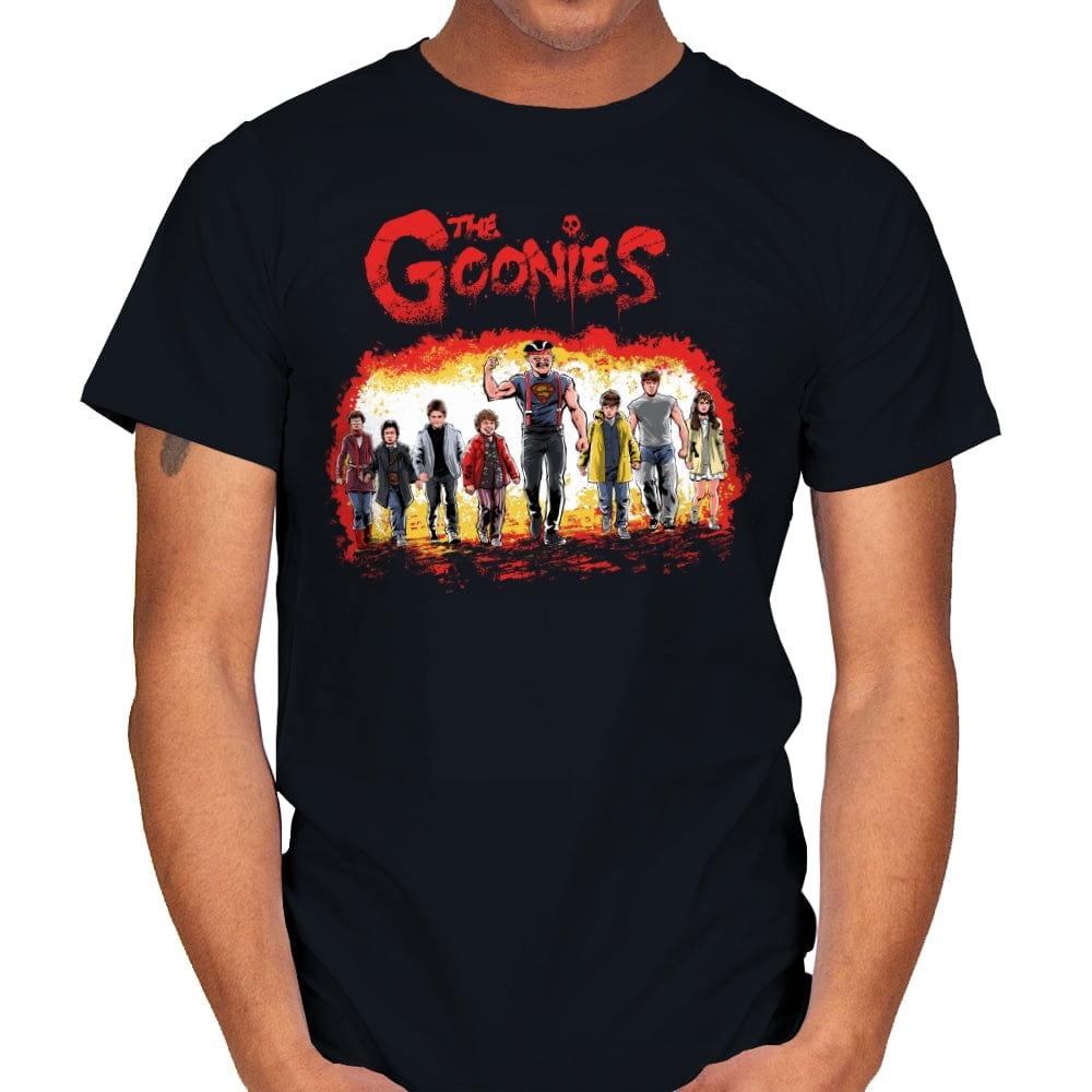 The Goonies - Mens T-Shirts RIPT Apparel Small / Black