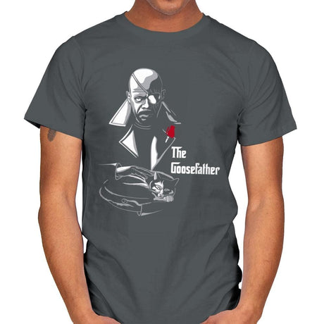 The Goosefather... - Mens T-Shirts RIPT Apparel Small / Charcoal