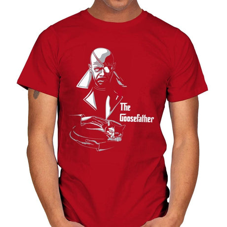 The Goosefather... - Mens T-Shirts RIPT Apparel Small / Red