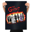 The Goths - Prints Posters RIPT Apparel 18x24 / Black