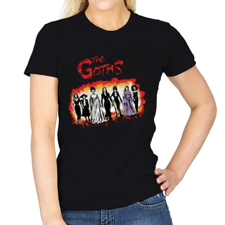 The Goths - Womens T-Shirts RIPT Apparel Small / Black