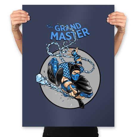 The Grand Master - Prints Posters RIPT Apparel 18x24 / Navy