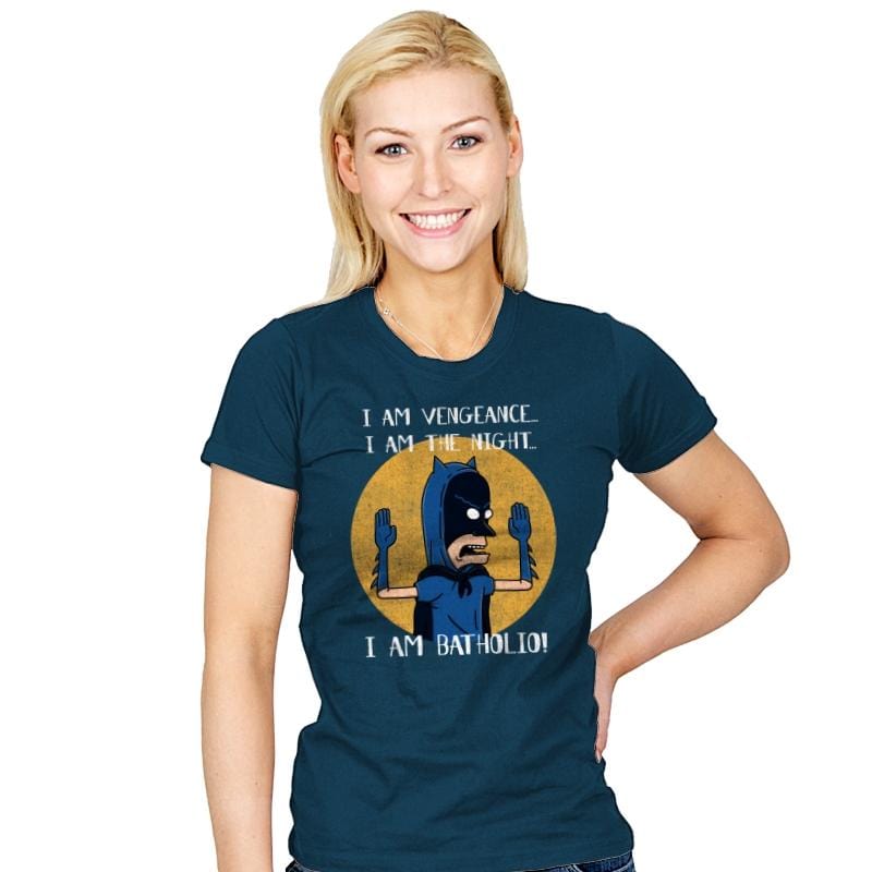 The Great Batholio - Womens T-Shirts RIPT Apparel Small / Indigo