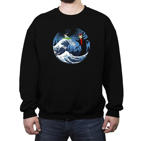 The Great Battle - Crew Neck Sweatshirt Crew Neck Sweatshirt RIPT Apparel