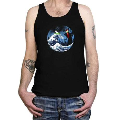 The Great Battle - Tanktop Tanktop RIPT Apparel X-Small / Black