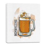 The great beer off Kanagawa - Canvas Wraps Canvas Wraps RIPT Apparel 16x20 / White
