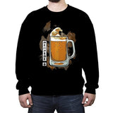 The great beer off Kanagawa - Crew Neck Sweatshirt Crew Neck Sweatshirt RIPT Apparel