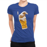 The Great Beer Wave - Womens Premium T-Shirts RIPT Apparel Small / Royal