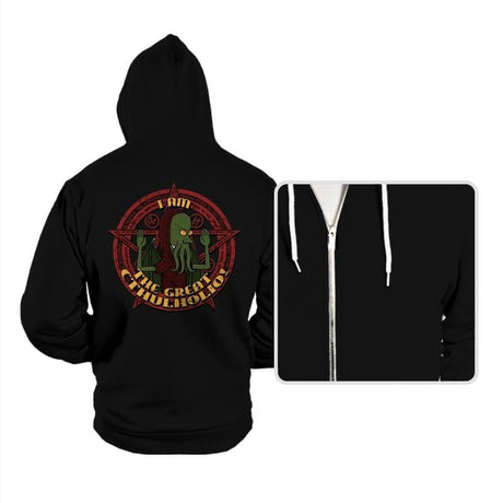 The Great Cthulholio - Hoodies Hoodies RIPT Apparel