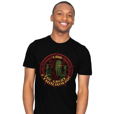 The Great Cthulholio - Mens T-Shirts RIPT Apparel