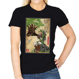 The Great Deku Woodblock - Womens T-Shirts RIPT Apparel Small / Black