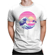 The Great Dream Wave - Mens Premium T-Shirts RIPT Apparel Small / White