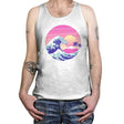 The Great Dream Wave - Tanktop Tanktop RIPT Apparel X-Small / White