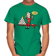 The Great Elfholio - Mens T-Shirts RIPT Apparel Small / Kelly