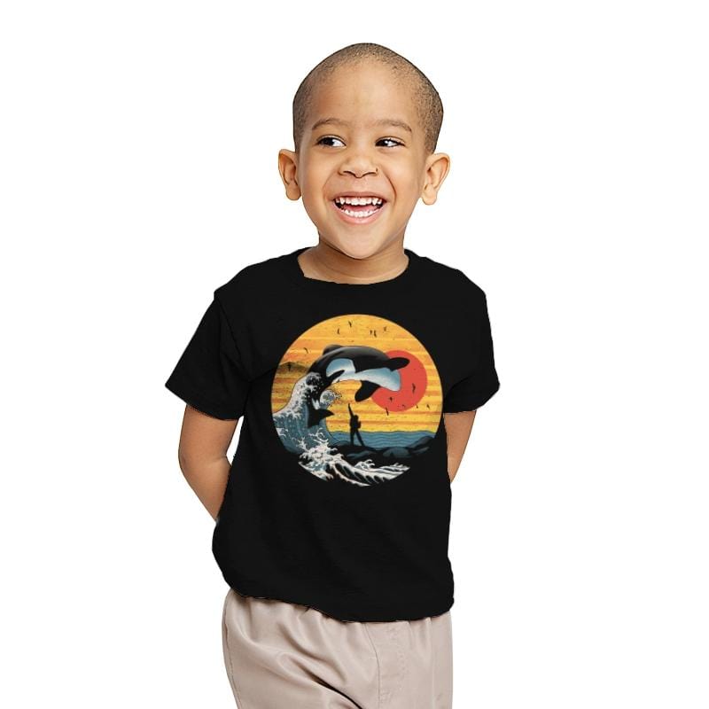 The Great Killer Whale - Youth T-Shirts RIPT Apparel