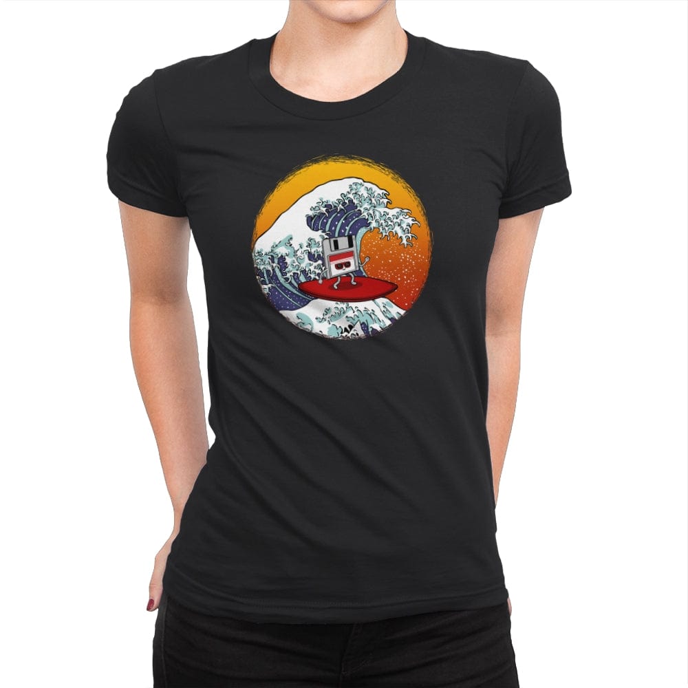 The Great Summer - Womens Premium T-Shirts RIPT Apparel Small / Black