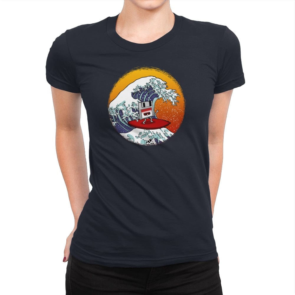 The Great Summer - Womens Premium T-Shirts RIPT Apparel Small / Midnight Navy