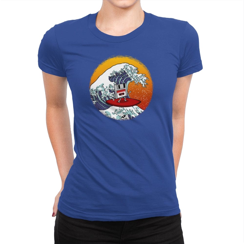 The Great Summer - Womens Premium T-Shirts RIPT Apparel Small / Royal