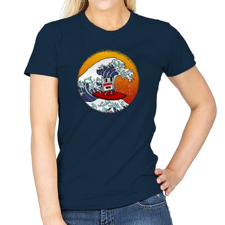 The Great Summer - Womens T-Shirts RIPT Apparel Small / Navy