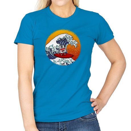 The Great Summer - Womens T-Shirts RIPT Apparel Small / Sapphire