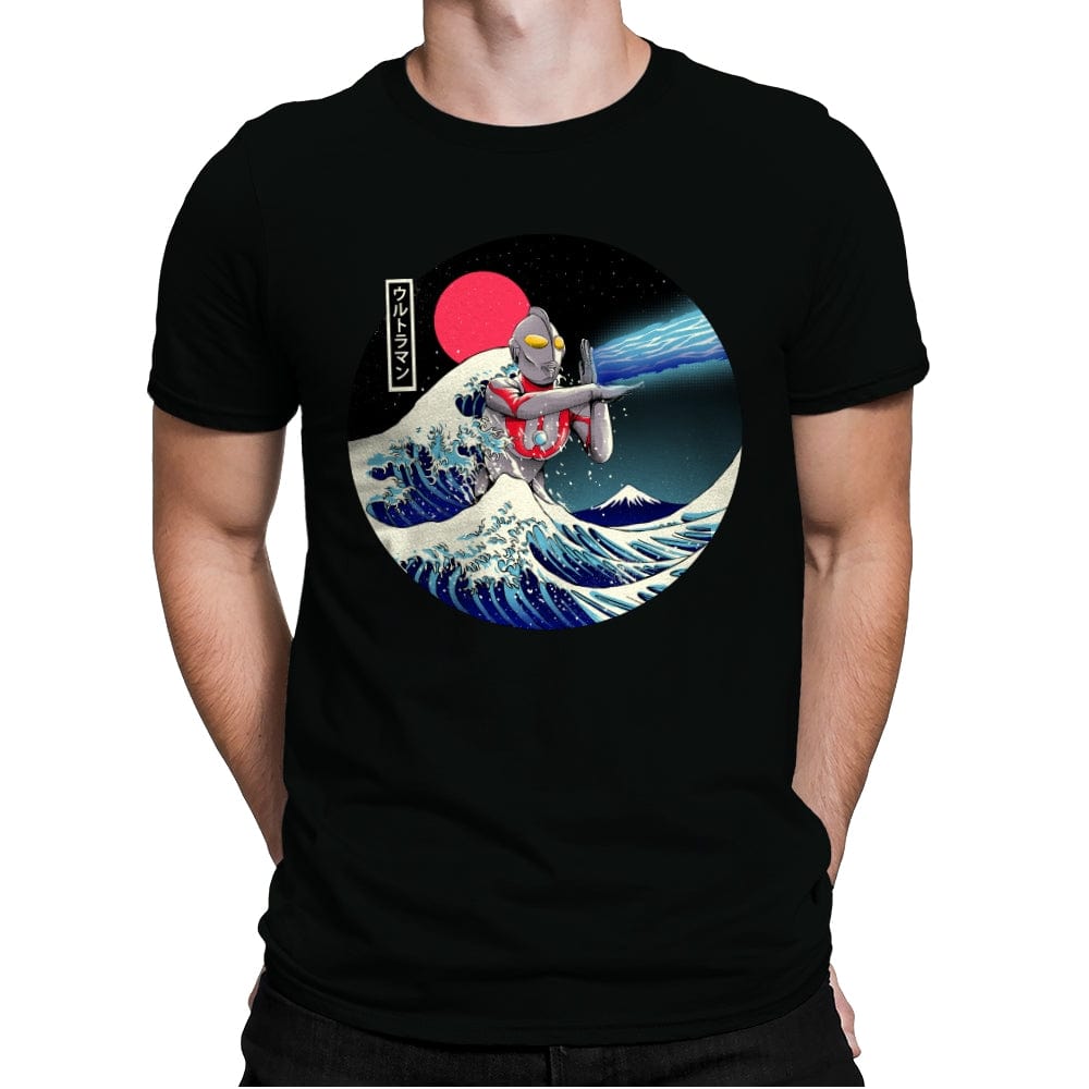 The Great Ultraman  - Mens Premium T-Shirts RIPT Apparel Small / Black