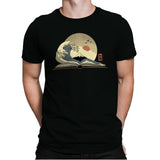 The Great Wave of Knowledge - Mens Premium T-Shirts RIPT Apparel Small / Black