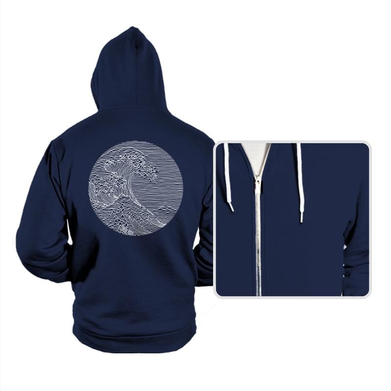 The Great Wave of Pleasures - Hoodies Hoodies RIPT Apparel