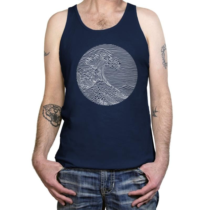 The Great Wave of Pleasures - Tanktop Tanktop RIPT Apparel